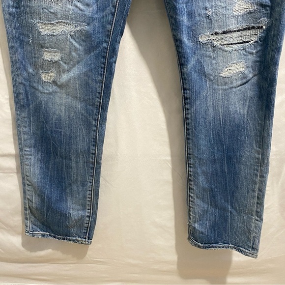 American Eagle Men’s faded ripped jeans size 36 - Picture 13 of 15